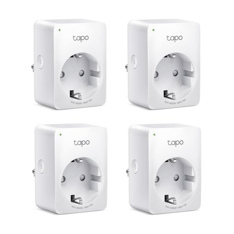 Tapo P110 V1 - Smart-Stecker - mini - 802.11b/g/n (Packung mit 4)