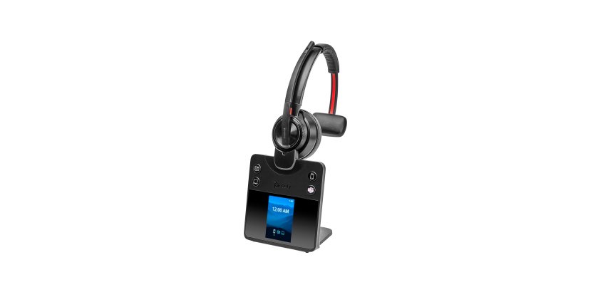 HP Poly Micro-casque Poly Savi 8410 Office monaural DECT 1 880-1 900 MHz certifié Microsoft Teams