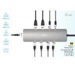 i-tec Metal USB-C Nano 2x Display Docking Station with PD 100 W + Charger 100W