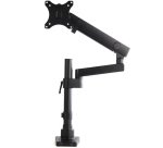 StarTech.com Desk Mount Monitor Arm with 2x USB 3.0 Ports, Full Motion Single Monitor Mount, up to 34" (17.6lb/8kg) VESA Display, Clamp/Grommet Mount, Mechanical Spring