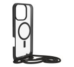 OtterBox React Necklace Series para MagSafe para iPhone 16 Pro Max, Black Crystal