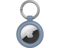 Funda protectora con llavero para localizador o rastreador OtterBox 77-94247 Sleek Case Series para Apple AirTag, azul