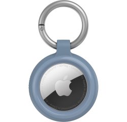 Funda protectora con llavero para localizador o rastreador OtterBox 77-94247 Sleek Case Series para Apple AirTag, azul