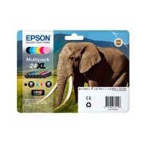epson elephant tinta magenta 24xl claria photo hd elefantes