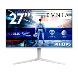 Philips Evnia 6000 27M2N6501L/00 computer monitor 67,3 cm (26.5") 2560 x 1440 Pixels Quad HD QD-OLED Wit