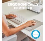 Fellowes Keyboard Wrist Rest Breyta Keyboard Wrist Support with Antibacterial Protection Ergonomic Wrist Support Sand