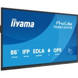 iiyama TE8612MIS-B4AG Écran d'affichage dynamique Écran plat de signalisation numérique 165,1 cm (65") LCD Wifi 400 cd/m² 4K Ultra HD Noir Écran tactile Intégré dans le processeur Android 11 24/7