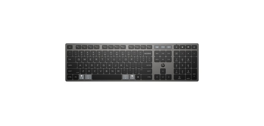 HP STORE 3PL clavier maison/bureau RF sans fil + Bluetooth Noir