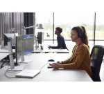 HP Poly Auriculares estéreo Poly EncorePro 525 USB-A con certificación para Microsoft Teams