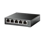 TP-Link TL-SG105MPE commutateur réseau L2 Gigabit Ethernet (10/100/1000) Connexion Ethernet, supportant l'alimentation via ce port (PoE) Noir