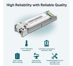 TP-Link TL-SM321A module émetteur-récepteur de réseau Fibre optique 1250 Mbit/s SFP
