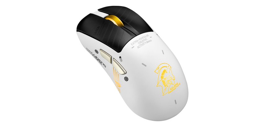 ASUS ROG Keris II Origin-KJP mouse Gaming Mano destra RF Wireless + Bluetooth + USB Type-A Ottico 42000 DPI