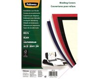 Fellowes 5373802 cartellina A4 Carta Nero 25 pz