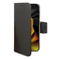 Celly WALLY1056 mobile phone case 17 cm (6.7") Wallet case Black