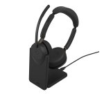 Jabra Evolve3 65 Wireless Headset Headband Office/Call Center USB Type-A Bluetooth Black