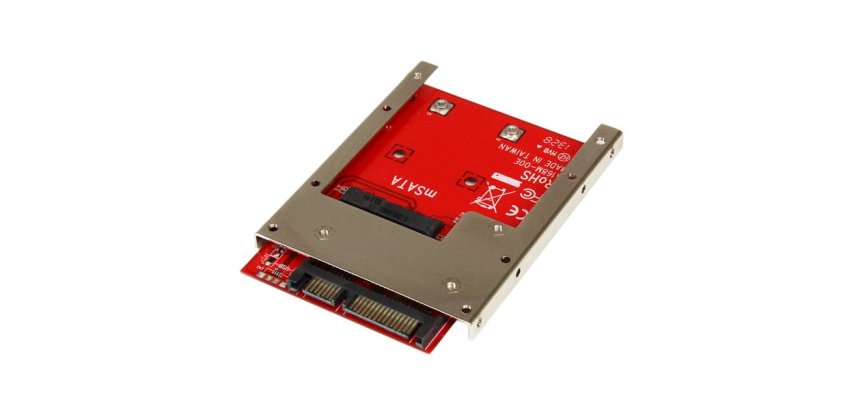 StarTech.com Convertitore adattatore SSD mSATA a SATA da 2,5"