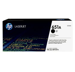 HP 651A Black Original LaserJet Toner Cartridge