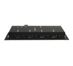 StarTech.com Hub USB 3.0 4 Ports - 5Gbps - Hub USB-A Industriel en Métal - Hub de Données USB Montable au Mur ou sur le Bureau - Hub d'Extension USB Conforme TAA