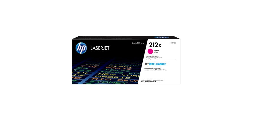 HP Cartucho de tóner Original LaserJet 212X magenta de alta capacidad