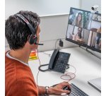 HP Poly Blackwire 5210 mono USB-C-headset + 3,5 mm stekker + USB-C/A-adapter (bulk)