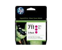 HP Confezione da 3 cartucce di inchiostro magenta DesignJet 711, 29 ml
