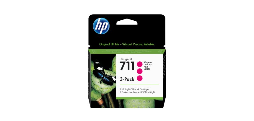 HP 711 - 3 - magenta - origineel - DesignJet - inktcartridge