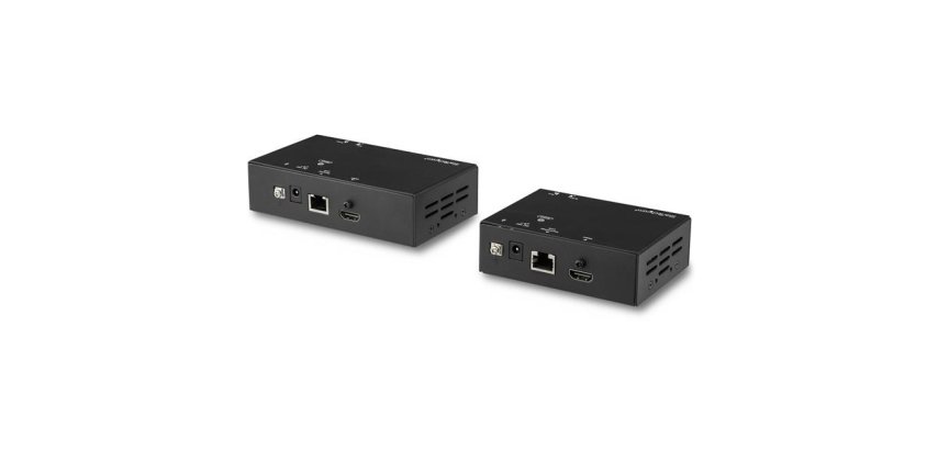 StarTech.com Rallonge HDMI sur CAT5e / CAT6 - Câble d'Alimentation - 4K 60Hz jusqu'à 70m - 1080p 60Hz jusqu'à 100m