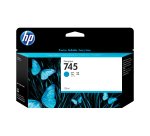 HP 745 - cyan - original - DesignJet - ink cartridge