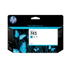 HP 745 - cyan - original - DesignJet - cartouche d'encre