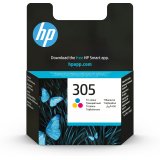 HP Cartouche d’encre trois couleurs 305 authentique