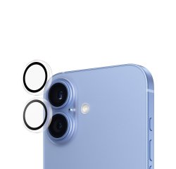 PanzerGlass ® Hoops® Camera Lens Protector Transparent iPhone 16 | 16 Plus Protector de pantalla Apple 1 pieza(s)