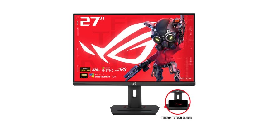 ASUS ROG Strix XG27ACMS computer monitor 68.6 cm (27") 2560 x 1440 pixels Quad HD LCD Black