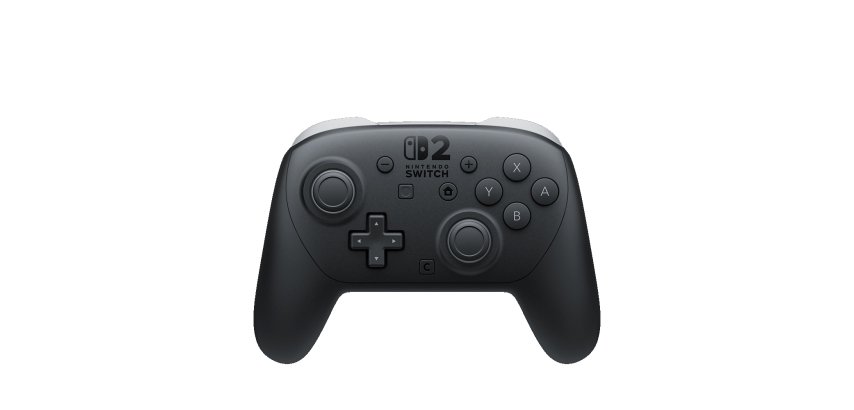 Nintendo Switch 2 Pro Controller Nero Bluetooth Gamepad Analogico/Digitale Nintendo Switch 2