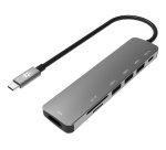 Celly PROHUB7IN1 Wired USB 3.2 Gen 1 (3.1 Gen 1) Type-C Grey