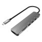 Celly PROHUB7IN1 Wired USB 3.2 Gen 1 (3.1 Gen 1) Type-C Grey
