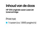 HP 131A originele cyaan LaserJet tonercartridge