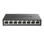 D-Link DGS-108 Non-géré L2 Gigabit Ethernet (10/100/1000) Noir