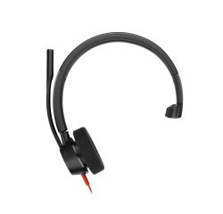 HP Poly Blackwire 3315 Monaural USB-C Headset + 3,5 mm plug + USB-C/A adapter