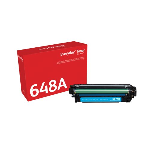 Everyday Toner Cyan ™ de Xerox compatible avec HP 648A (CE261A), Capacité standard