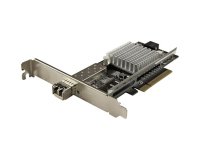 StarTech.com Carte réseau PCI Express à 1 port fibre optique 10 Gigabit Ethernet SFP+ ouvert - Chipset Intel - MM