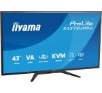 iiyama ProLite X4373UHSU-B2 écran plat de PC 108 cm (42.5") 3840 x 2160 pixels 4K Ultra HD LED Noir