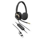 HP Poly Micro-casque filaire USB binaural Mission 825 (en vrac)
