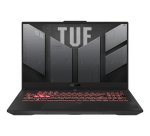 ASUS TUF Gaming A17 TUF707NUQ-DICHX146W AMD Ryzen™ 7 170 Ordinateur portable 43,9 cm (17.3") Full HD 16 Go DDR5-SDRAM 512 Go SSD NVIDIA GeForce RTX 4050 Wi-Fi 6 (802.11ax) Windows 11 Home Noir, Gris