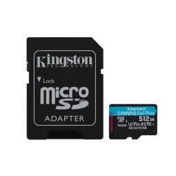 Kingston Technology Canvas Go! Plus 512 GB MicroSD UHS-I Clase 10