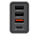 Verbatim Chargeur USB mural 4 ports 30 W - Noir