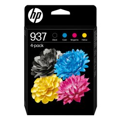 HP 937 4-Pack CMYK(4) Original Ink Cartridge