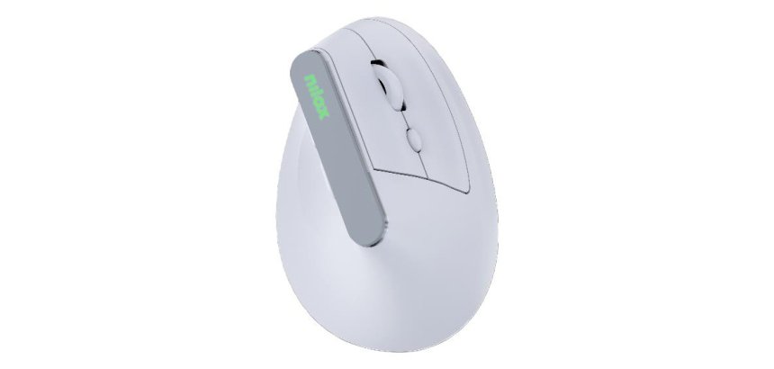 Nilox NXMOEVR01W mouse Universale Mano destra RF senza fili + Bluetooth Ottico 1600 DPI