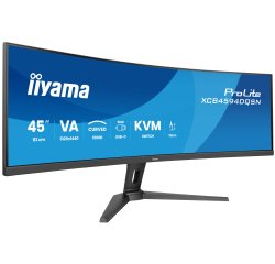 iiyama G-MASTER 45"LCD Curved Bus. UWQHD écran plat de PC 113 cm (44.5") 5120 x 1440 pixels Dual QHD LED Noir