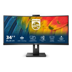 Philips 5000 series 34B1U5600CH/00 LED display 86,4 cm (34") 3440 x 1440 pixels Wide Quad HD LCD Noir