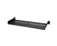 StarTech.com Étagère pour Rack Serveur 1U, Plateau Cantilever Universel Ventilé pour Rack d'Équipement Réseau 19" et Armoire, Acier Gros Calibre, Capacité de poids 20kg, Étagère de 18cm de Profondeur